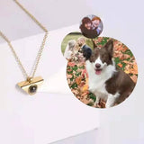 Personalized Projection Triangular Necklace for Women