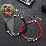 Personalized Photo Bracelet 925 Silver Projection Bracelet for Women