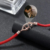 Personalized Photo Bracelet 925 Silver Projection Bracelet for Women