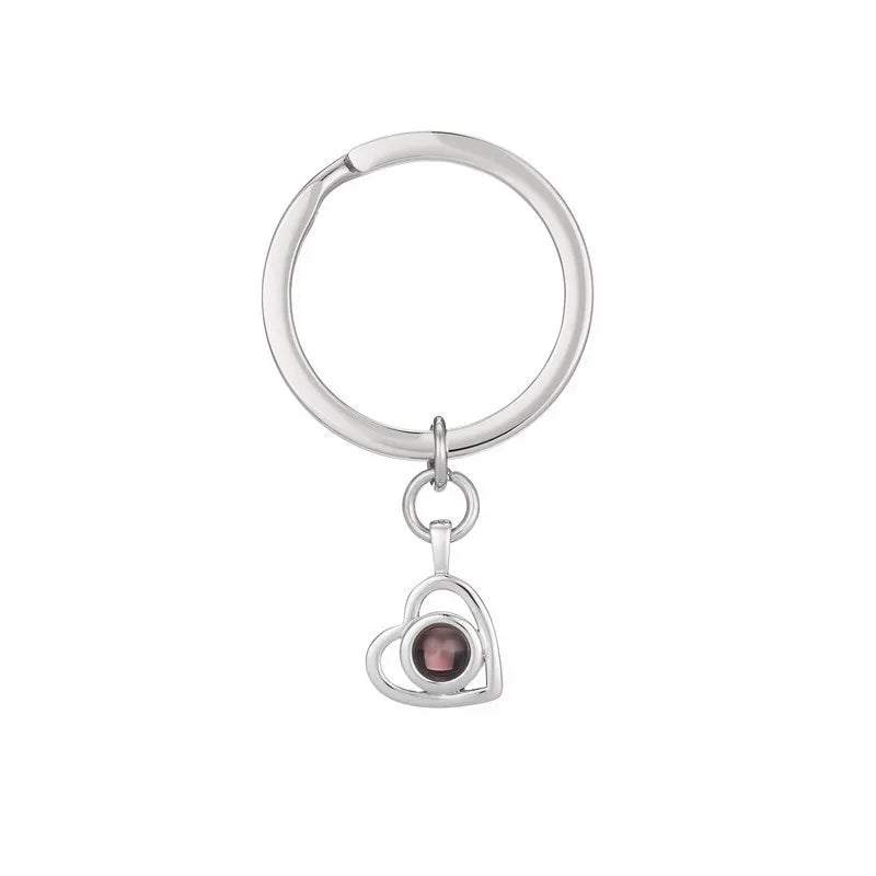 Custom Pet Photo Projection Keychain