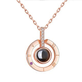 Custom Projection Photo Necklace - Mother's Birthday & Christmas Memory