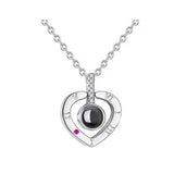 Custom Projection Photo Necklace - Mother's Birthday & Christmas Memory