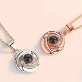 Custom Projection Photo Necklace - Mother's Birthday & Christmas Memory