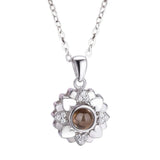 Custom Projection Photo Necklace - Mother's Birthday & Christmas Memory