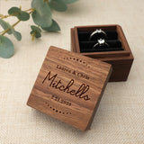 Personalized Ring Bearer Box for Wedding Rings