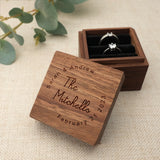 Personalized Ring Bearer Box for Wedding Rings