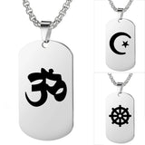 Religious Symbol Stainless Steel Necklace