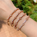 Personalized Rhinestone Name Bracelet Choker