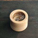 Personalized Rustic Ring Bearer Box, Wooden Holder Initials & Date