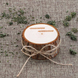Personalized Wooden Ring Box Wedding Engagement Valentines