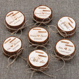 Personalized Wooden Ring Box Wedding Engagement Valentines