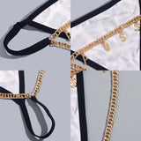 Personalized Sexy Girls Thong Name Waist Chain Body Jewelry
