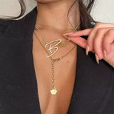 Diamond Name Necklace - Personalized Style