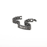 Adjustable Stainless Steel Men Bracelet Bangle Engraved Male Boy Dropship