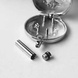 Tree of Life Round Urn Pendant Memorial Keepsake Necklace