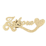 Personalized Stainless Steel Name Stud Earrings