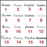 Personalized Stainless Steel Name Stud Earrings for Women Girls