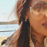 Women's Stainless Steel Glasses Chain Sunglasses Straps