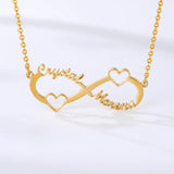Custom Stainless Steel Infinity Name Necklace
