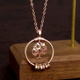 Personalized Tree Of Life Stainless Steel Necklace
