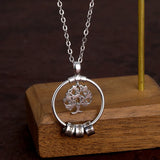 Personalized Tree Of Life Stainless Steel Necklace