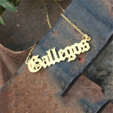 Custom Stainless Steel Name Necklace Personalized Nameplate Jewelry