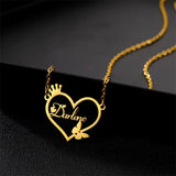 Customized Stainless Steel Name Necklaces