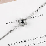 Personalized Name Photo Bracelet Woman 100 Languages Bracelet Memory Bracelet