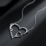 Personalized Stethoscope Name Necklace for Nurse Stainless Steel Jewelry