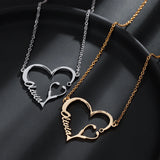 Personalized Stethoscope Name Necklace for Nurse Stainless Steel Jewelry