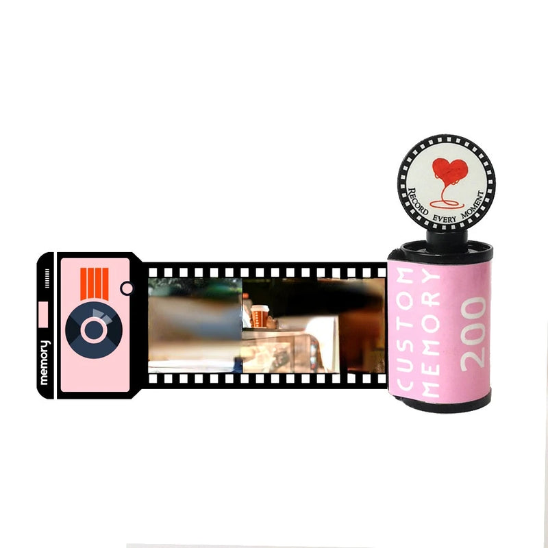 Text Picture Keychain DIY Memory Gift for Boyfriend Girlfriend and Family