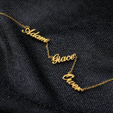 Personalized Name Necklace Stainless Steel Choker Pendant Jewelry Gift