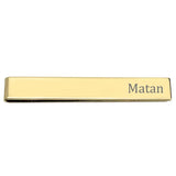 Personalized Engraved Name Tie Clip for Men