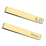 Personalized Engraved Name Tie Clip for Men