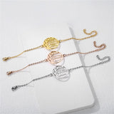 Personalized Tree of Life Bracelet for Women Stainless Steel Family Member Gift
