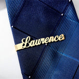 Personalized Stainless Steel Tie Clip - Customizable Wedding Gift for Men
