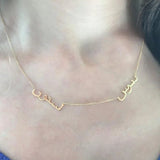 Arabic Nameplates Pendant Necklace Stainless Steel Jewelry For GIrl