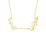 Arabic Nameplates Pendant Necklace Stainless Steel Jewelry For GIrl