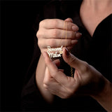 Personalized Steel O-Chain Necklace with Heart