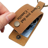 Personalized Sonogram Daddy Keychain