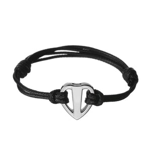 Unisex Stainless Steel Heart Cremation Urns Bracelet for Ashes