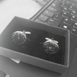 Personalized Groom Cufflinks Shirt Buttons Clips