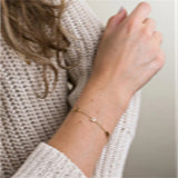 Initial Letter Bracelet Stainless Steel Personalized Women's Jewelry