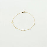 Initial Letter Bracelet Stainless Steel Personalized Women's Jewelry