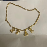 Customizable Initial Alphabet Pendant Necklace for Women Girls