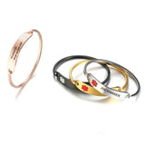 Women's Type 1 Diabetes Medical Alert ID Cuff Bracelet Bangle