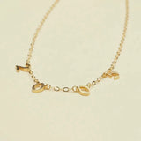Year Women Necklace Stainless Steel Personalized Number Pendant Necklace Jewelry