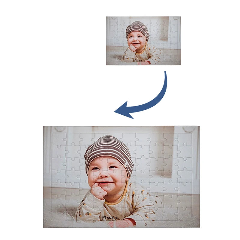 Personalized A4 120 Piece Jigsaw Puzzle Printing Service