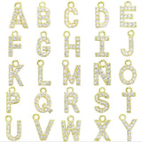 Zircon Letter Necklace Initial Pendant Stainless Steel Chain Jewelry For Women