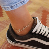 Zirconia Name Bracelets For Women Children Jewelry
